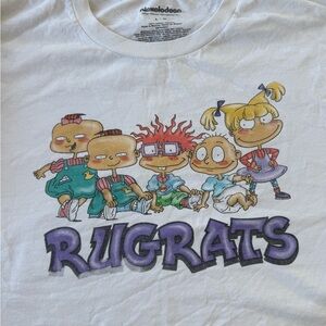 Nickelodeon Rugrats Kids T-Shirt - White and Purple